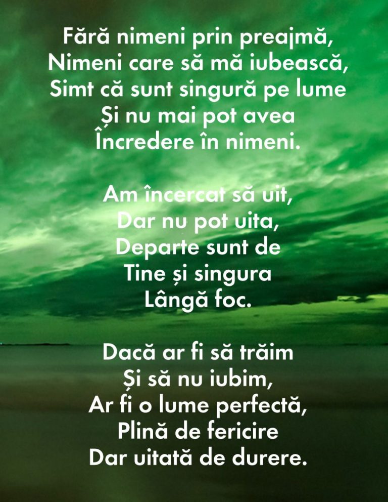 Poezii de dragoste triste