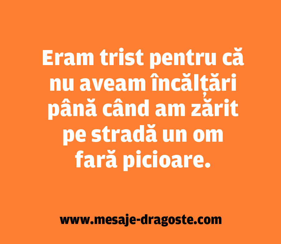 proverbe oameni viata om fara picioare