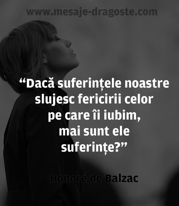 daca suferinta noastra slujeste-fericirii