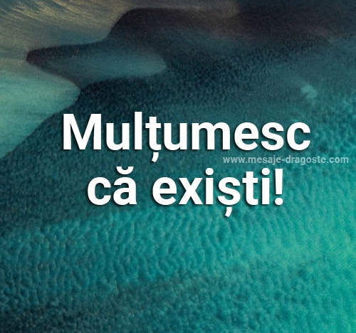 multumesc ca existi cuvinte de alint