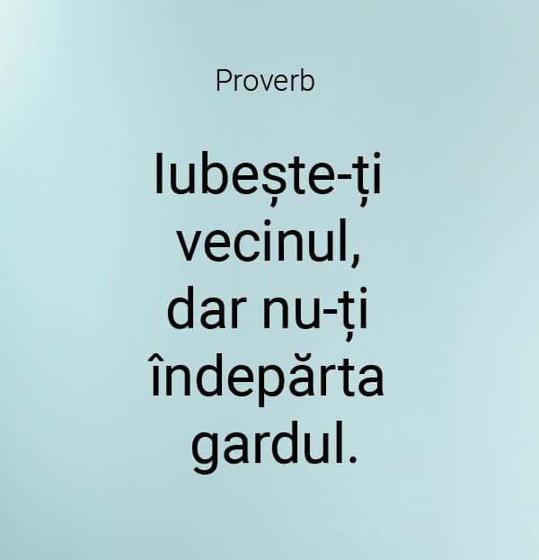 proverb iubeste-ti aproapele