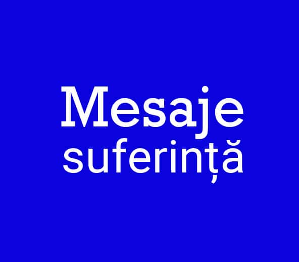 mesaje de suferinta